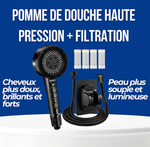 Pomme de douche haute pression filtrante